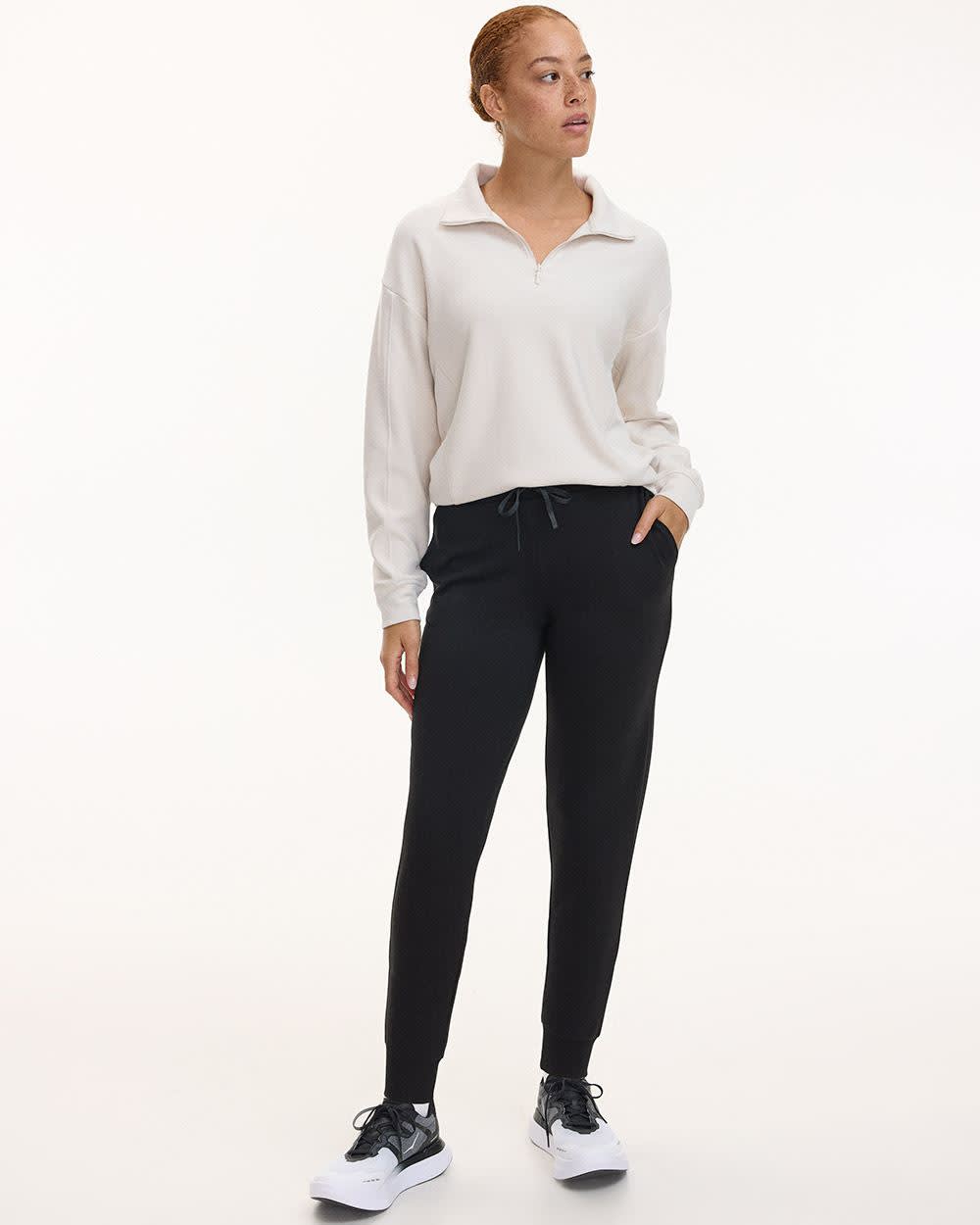 French Terry Fleece Jogger Pant - Hyba - Petite