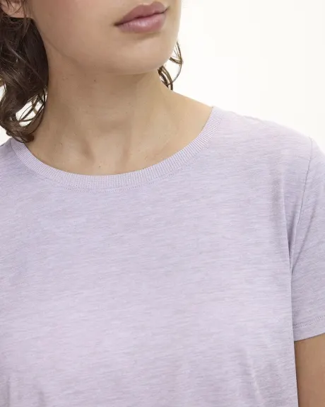T-shirt à col rond et manches courtes - Dry Lux Hyba Essentiels