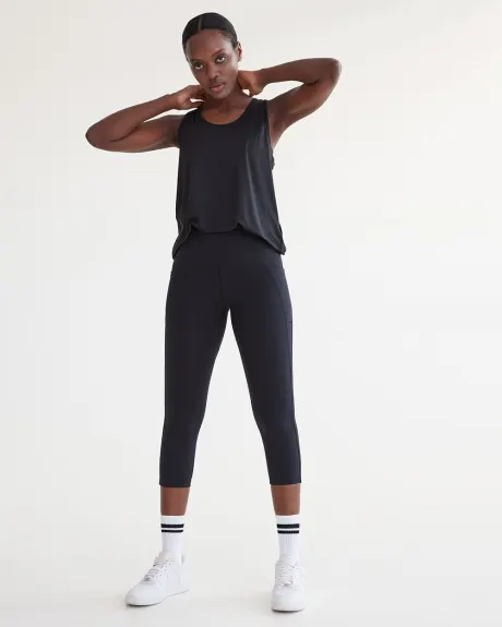 Legging capri Pulse à taille haute avec poches, Hyba