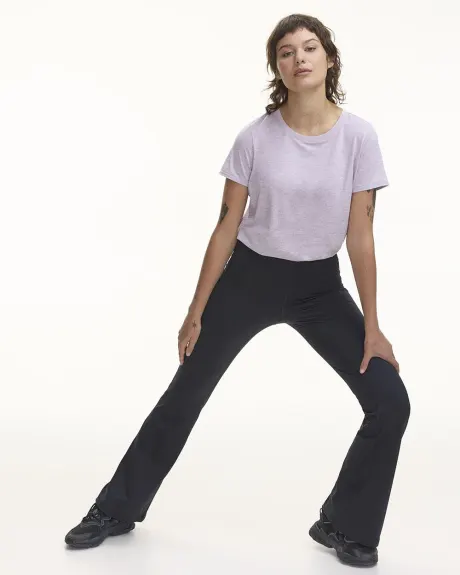 Pantalon legging Pulse à jambe évasée et taille haute - Hyba - Petite