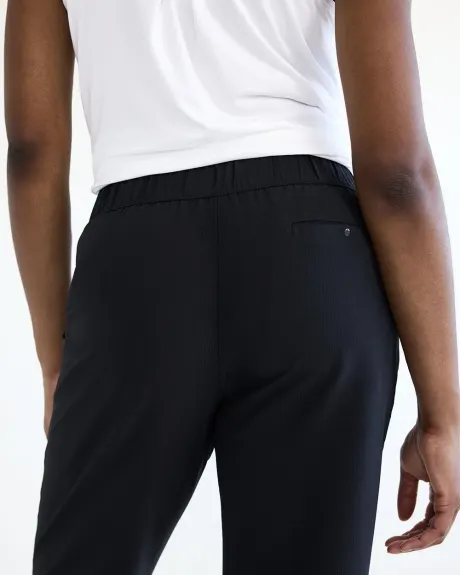 Pantalon capri en tissu texturé - Hyba