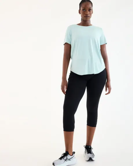 Legging capri Pulse à taille haute avec poches, Hyba