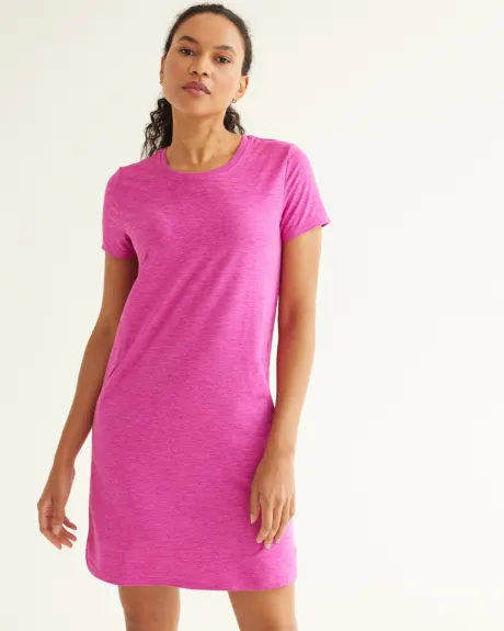 Short-Sleeve T-Shirt Dress - Dry Lux Hyba