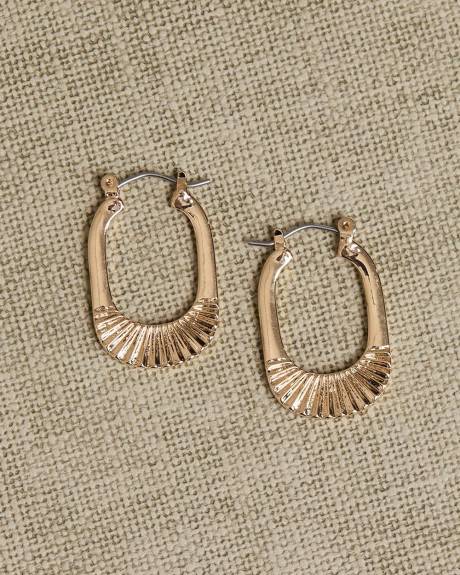 Textured Hoops