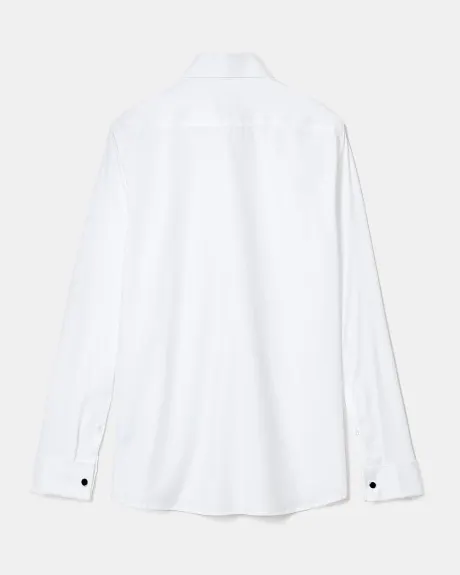 White Tuxedo Dress Shirt