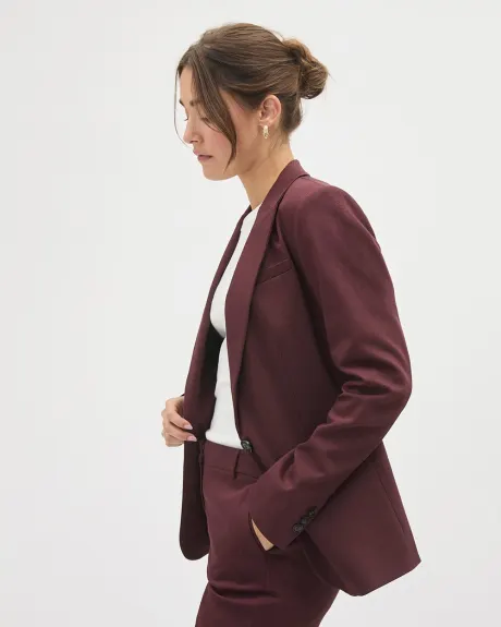 Limitless One-Button Fitted Blazer