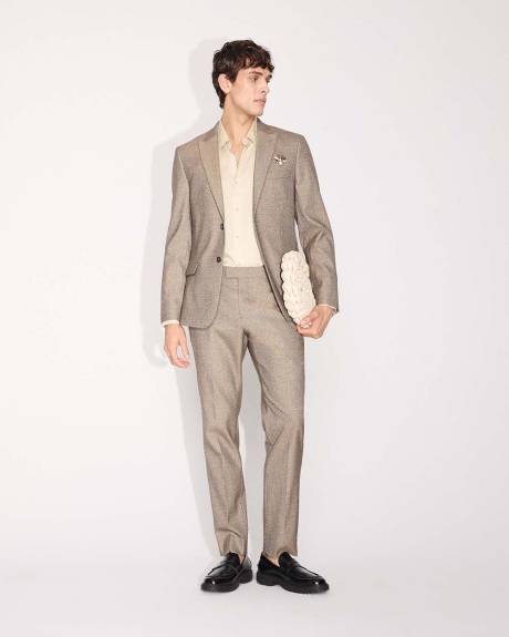 Slim-Fit Golden Suit Pant