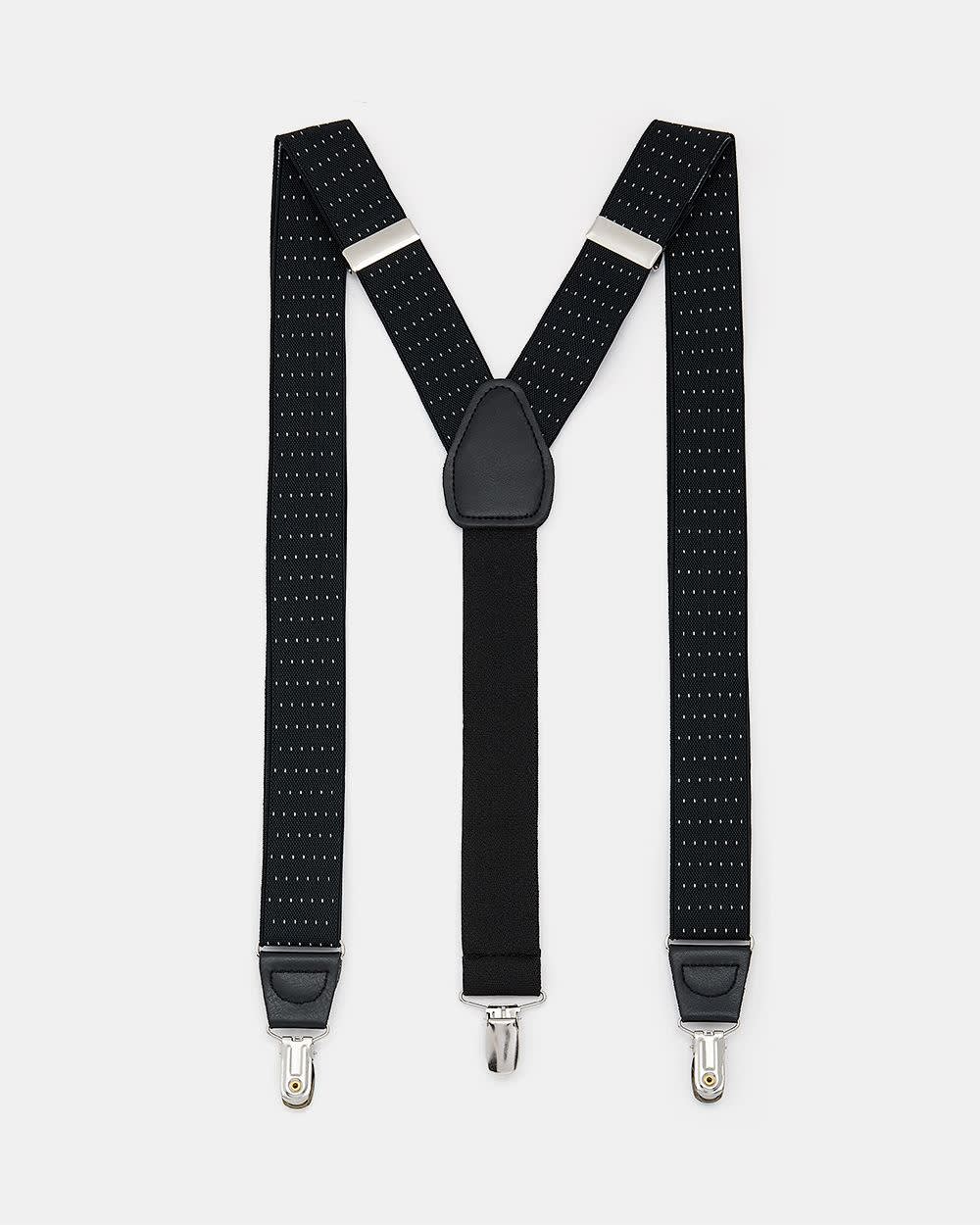 Elastic Suspenders with Micro Dots