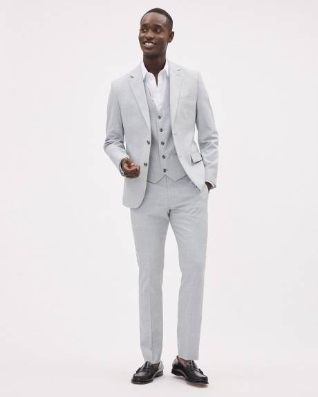 Essential Light Grey Suit Vest