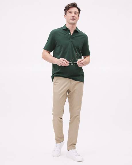 Short-Sleeve Supima (R) Cotton Jersey Polo