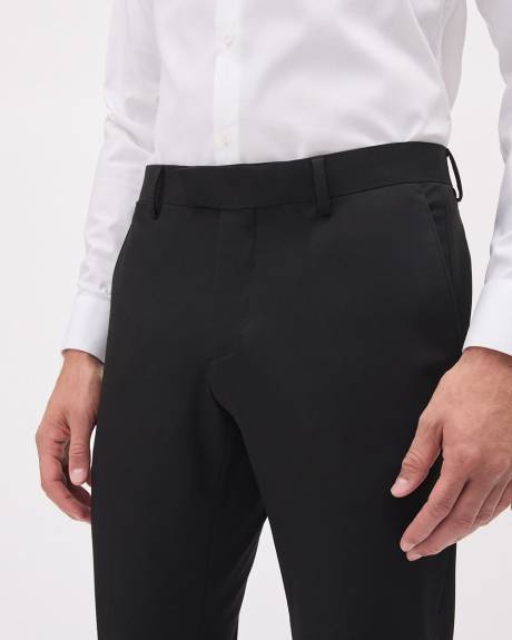 Black Slim Fit E-Tech Suit Pant