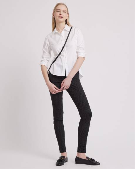 Black Long City Legging Pant