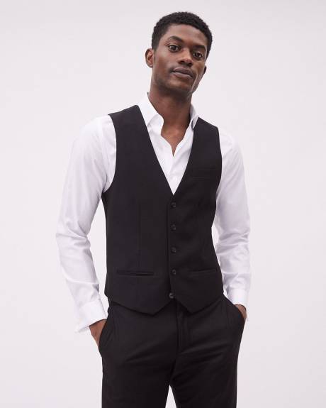 Wool-Blend Suiting Vest