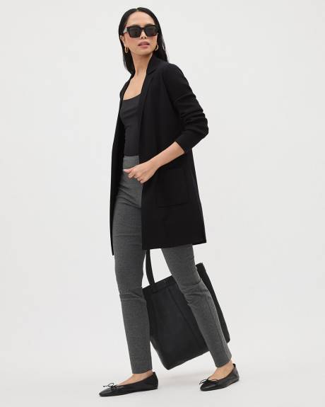 Ankle-Length Twill City Legging Pant