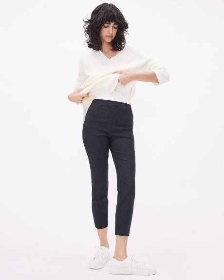 Solid Cropped City Legging Pant