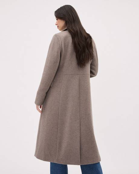 Double-Breasted Wool Coat