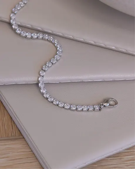 Tennis Bracelet with Cubic Zirconias