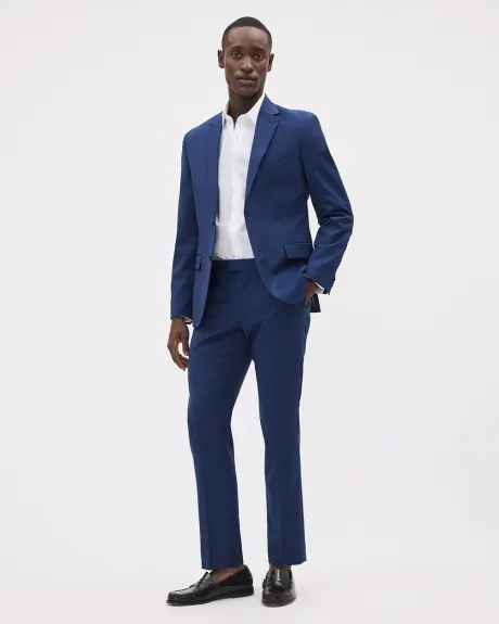 Medium Blue Wool Essential Dress Pant