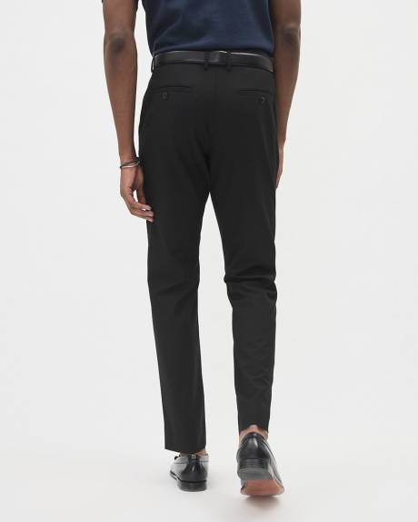 Black Tailored-Fit City Pant