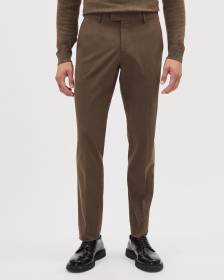 Pantalon de Complet Bronze à Coupe Étroite