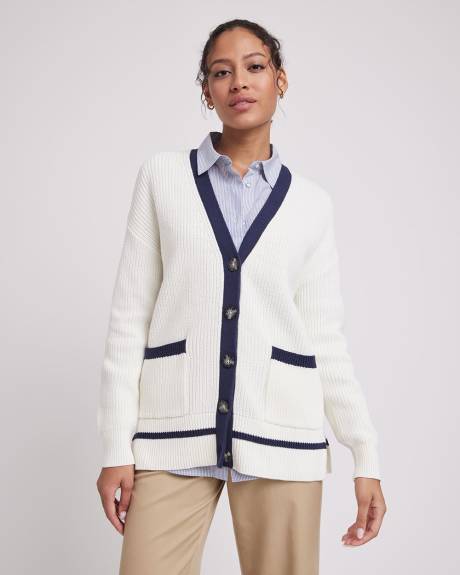 Cardigan Classique avec Poches