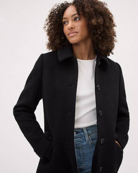 Manteau Classique en Laine