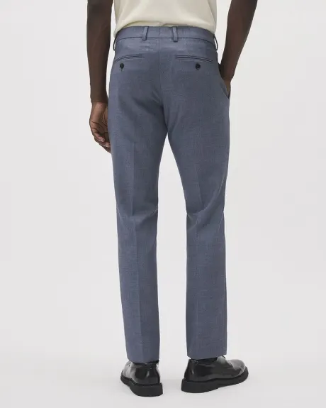 Slim-Fit Knit-Like Suit Pant