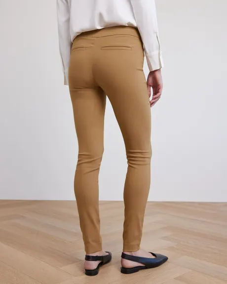 High-Rise Long Solid City Legging Pant