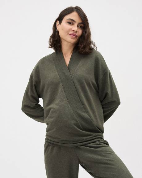 The Easy Nursing Sweater - Thyme Maternity