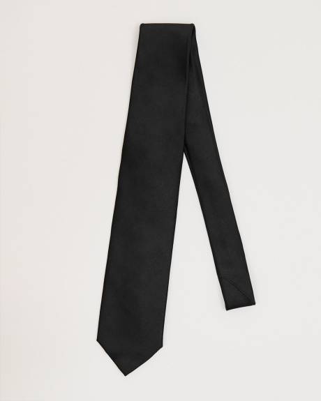 Skinny Black Tie