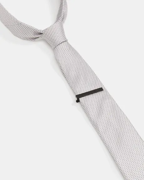 Matte Black Tie Bar