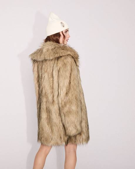 Faux Fur Coat