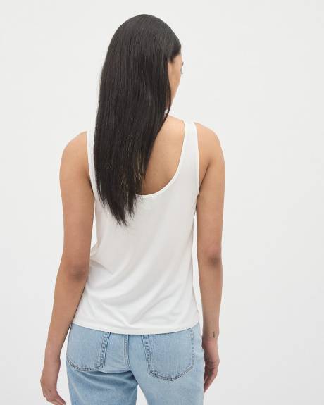 Solid Relaxed-Fit Tank Top