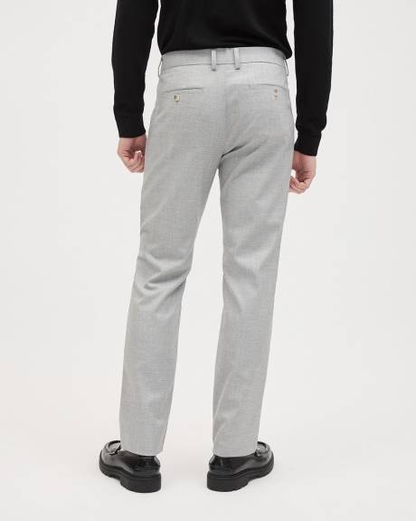 Houndstooth Tailored-Fit City Pant