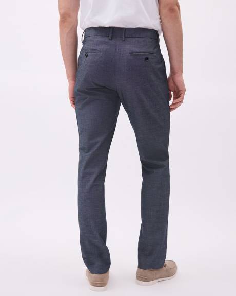 Solid Tailored-Fit City Pant