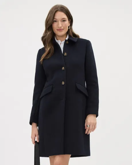 Manteau Classique en Laine