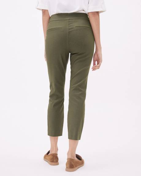 Solid Cropped City Legging Pant