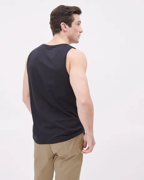 Supima Cotton (R) Crew-Neck Tank Top