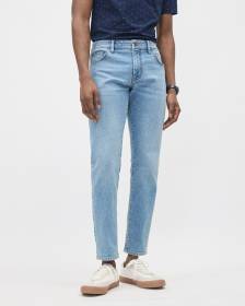 Pantalon en Denim à Coupe Étroite