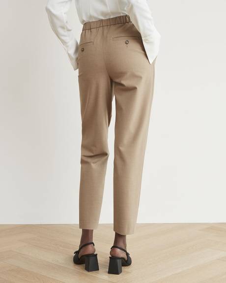 Mid-Rise Twill Jogger Pant