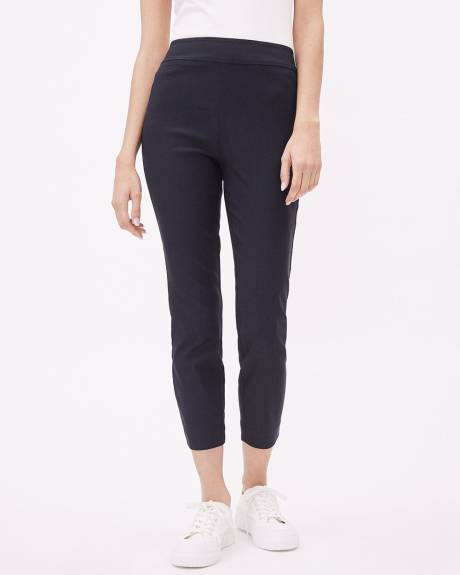 Solid Cropped City Legging Pant