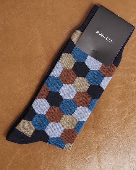 Hexagonal Socks