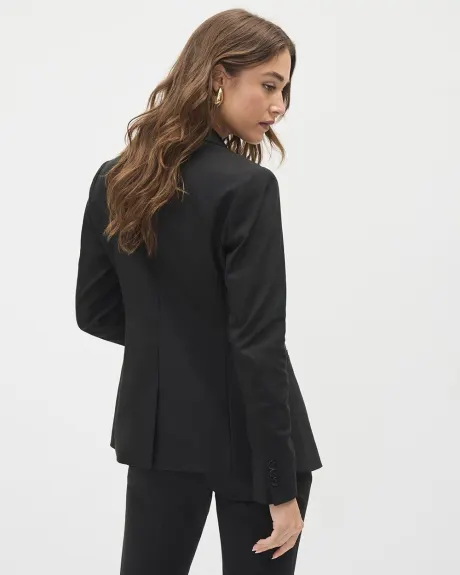 Limitless One-Button Fitted Blazer