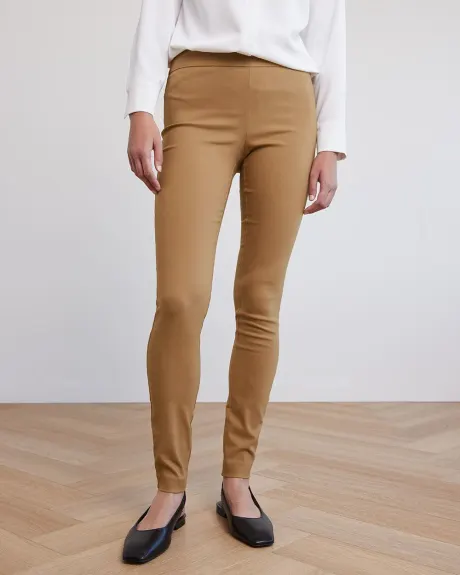 High-Rise Long Solid City Legging Pant