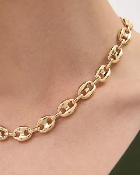 Golden Link Necklace