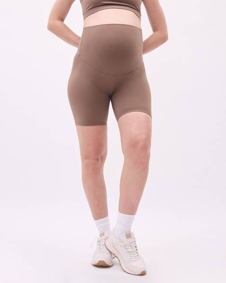 Soft Touch Biker Short - Thyme Maternity