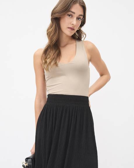 Sleeveless V-Neck Bodycon Top, BodyConfident