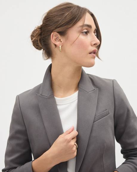 Limitless One-Button Fitted Blazer