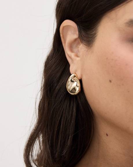 Flat Organic Earrings