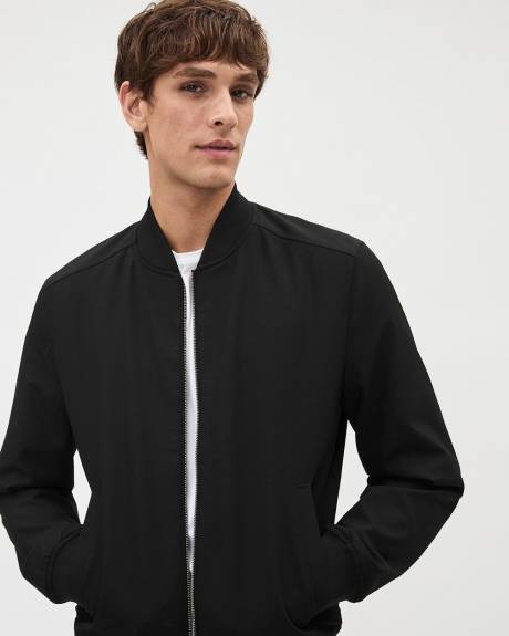 Black City Bomber Jacket